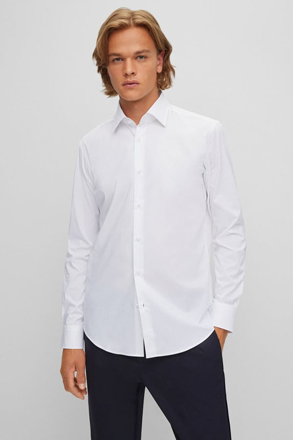 ΠΟΥΚΑΜΙΣΟ BOSS - 100 ΛΕΥΚΟ